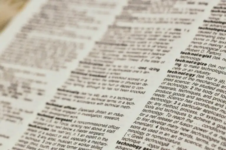 Vocabulary